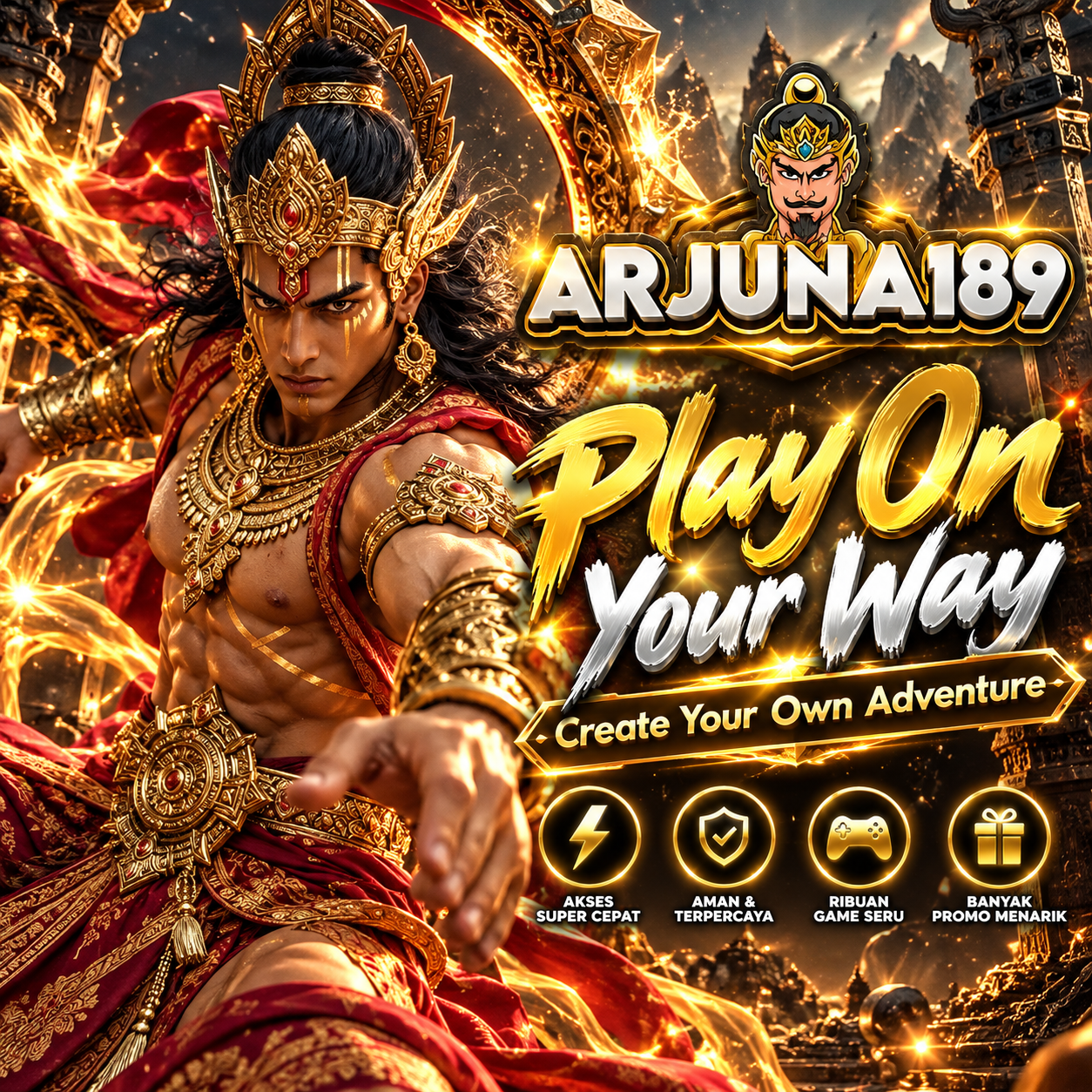 ARJUNA189 >> Play On Your Way, Create Your Own Adventure